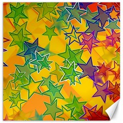 Star Homepage Abstract Canvas 20  X 20  by anzea