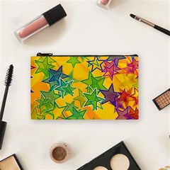 Star Homepage Abstract Cosmetic Bag (small) by anzea