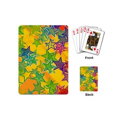 Star Homepage Abstract Playing Cards Single Design (mini)