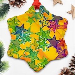 Star Homepage Abstract Ornament (snowflake)