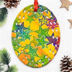 Star Homepage Abstract Ornament (oval Filigree)