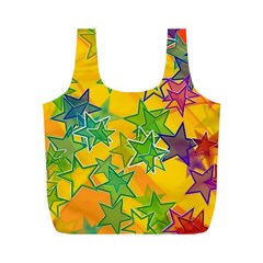 Star Homepage Abstract Full Print Recycle Bag (m) by anzea