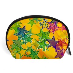 Star Homepage Abstract Accessory Pouch (large) by anzea