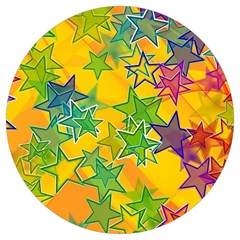 Star Homepage Abstract Round Trivet