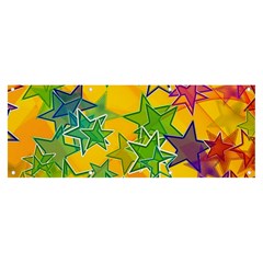 Star Homepage Abstract Banner And Sign 8  X 3 