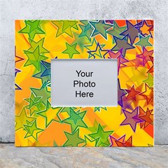 Star Homepage Abstract White Wall Photo Frame 5  X 7 