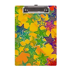 Star Homepage Abstract A5 Acrylic Clipboard by anzea