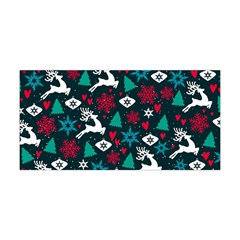 Holiday Season Pattern December Happy Holidays Merry Christmas Winter Family Festive New Year Yoga Headband by Maspions