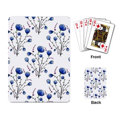 Flowers Seamless Pattern Victorian Playing Cards Single Design (rectangle)