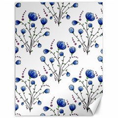 Flowers Seamless Pattern Victorian Canvas 12  X 16 