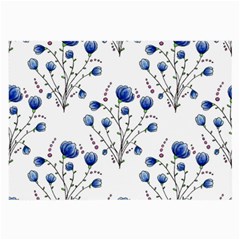 Flowers Seamless Pattern Victorian Large Glasses Cloth