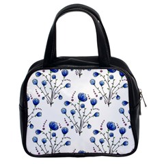 Flowers Seamless Pattern Victorian Classic Handbag (two Sides)