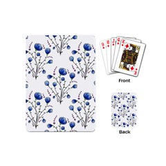 Flowers Seamless Pattern Victorian Playing Cards Single Design (mini) by Maspions