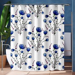 Flowers Seamless Pattern Victorian Shower Curtain 60  X 72  (medium) 