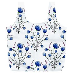 Flowers Seamless Pattern Victorian Full Print Recycle Bag (xl) by Maspions