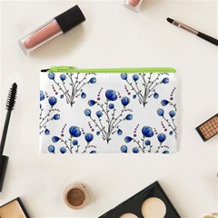 Flowers Seamless Pattern Victorian Cosmetic Bag (xs)