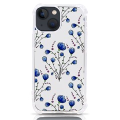 Flowers Seamless Pattern Victorian Iphone 13 Mini Tpu Uv Print Case by Maspions