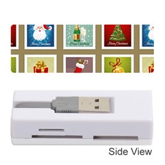 Christmas Stamp Pattern Memory Card Reader (Stick)