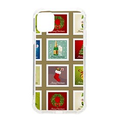 Christmas Stamp Pattern Iphone 11 Tpu Uv Print Case