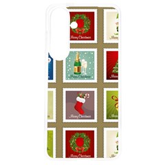 Christmas Stamp Pattern Samsung Galaxy S24 6 2 Inch Tpu Uv Case by Maspions