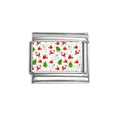 Christmas Pattern  Trees Santa Italian Charm (9mm) by Maspions