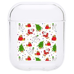 Christmas Pattern  Trees Santa Hard Pc Airpods 1/2 Case