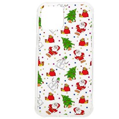 Christmas Pattern  Trees Santa Iphone 12 Pro Max Tpu Uv Print Case