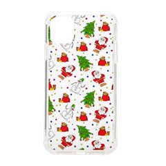 Christmas Pattern  Trees Santa Iphone 11 Tpu Uv Print Case