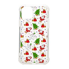 Christmas Pattern  Trees Santa Iphone 11 Pro 5 8 Inch Tpu Uv Print Case by Maspions