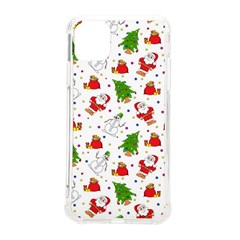 Christmas Pattern  Trees Santa Iphone 11 Pro Max 6 5 Inch Tpu Uv Print Case by Maspions