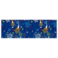 Christmas Stars Pattern Star Banner And Sign 12  X 4  by Maspions