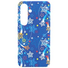 Christmas Stars Pattern Star Samsung Galaxy S24 6 2 Inch Black Tpu Uv Case by Maspions