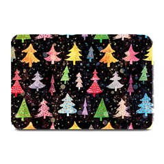 Fun Christmas Trees Adoxali Scandinavian Artistic Background Pattern Plate Mats by Maspions