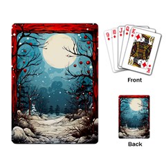 Christmas Frame Border Playing Cards Single Design (rectangle)