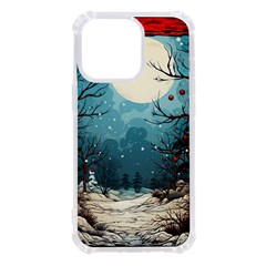 Christmas Frame Border Iphone 13 Pro Tpu Uv Print Case by Apen