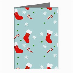 Christmas Pattern Greeting Cards (pkg Of 8)