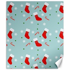 Christmas Pattern Canvas 20  X 24  by Apen