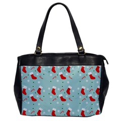 Christmas Pattern Oversize Office Handbag by Apen