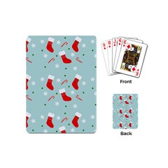 Christmas Pattern Playing Cards Single Design (mini)