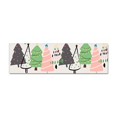 Christmas Trees Icons Sticker Bumper (100 Pack) by Apen