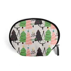 Christmas Trees Icons Accessory Pouch (small) by Apen