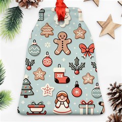 Christmas Cartoon Pattern Ornament (bell)