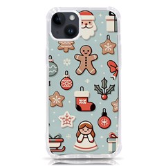 Christmas Cartoon Pattern Iphone 14 Plus Tpu Uv Print Case by Apen