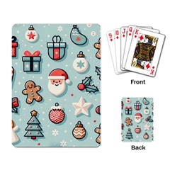 Christmas Decoration Angel Playing Cards Single Design (rectangle)