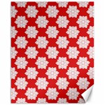 Christmas Snowflakes Background Pattern Canvas 16  x 20  15.75 x19.29  Canvas - 1