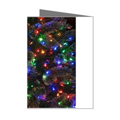 Christmas Lights Mini Greeting Cards (pkg Of 8)