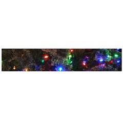 Christmas Lights Large Premium Plush Fleece Scarf 