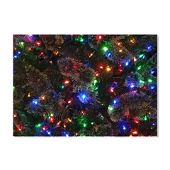 Christmas Lights Crystal Sticker (a4)