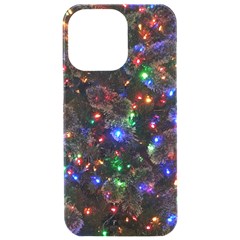 Christmas Lights Iphone 15 Pro Max Black Uv Print Pc Hardshell Case by Apen