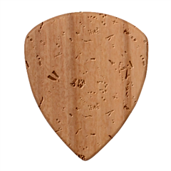 New Year Christmas Winter Pattern Wood Guitar Pick (set Of 10)